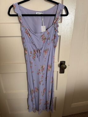 Reformation Leni Dress in Melba